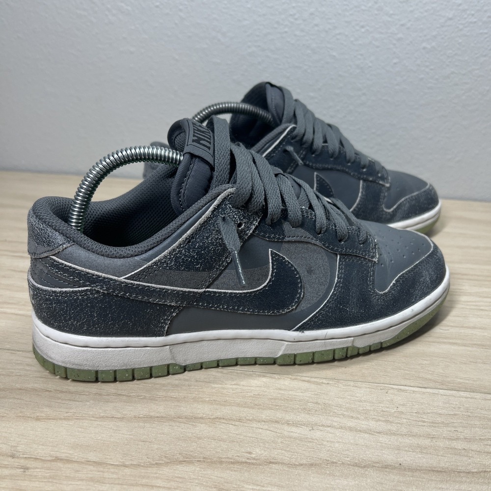 Nike Dunk Low Retro 2022 Halloween Iron Grey Scream Green‎ DQ7681-001 Men's 7 - Picture 7 of 10
